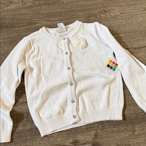 healthtex White Knit Top